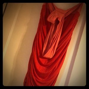Draped fall-for-me drop dead dress